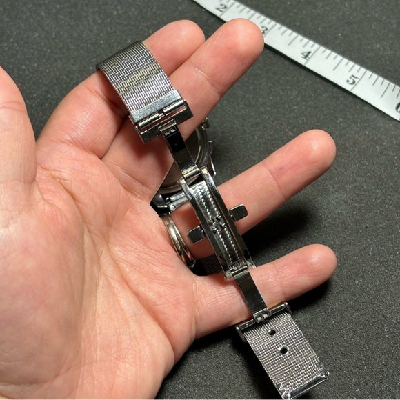 Citizen Eco-Drive Caliber 8700 Mens Stainless Steel Perpetual Calendar Working - Picture 11 of 12